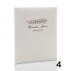 Album ślubny, wklejany, 40 kremowych stron, personalizowany, 12 wzorów do wyboru